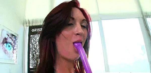  (alana rains) Cute Horny Girl Play With All Kind Stuffs As Dildo clip-04